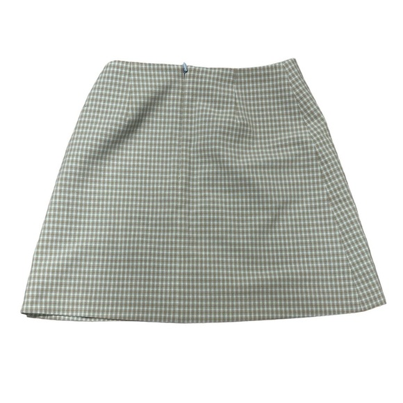 Wilfred classic mini skirt on beige plaid - size 2 - Picture 9 of 11